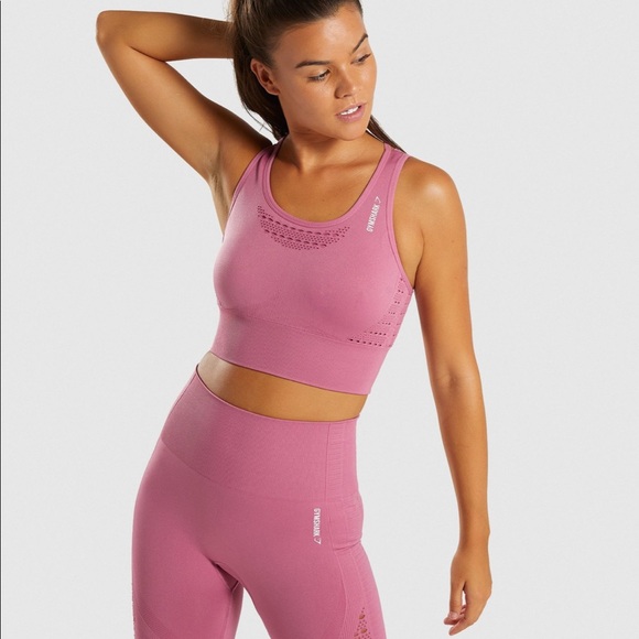 Like new Gymshark energy seamles SET dusty pink small - Picture 8 of 16